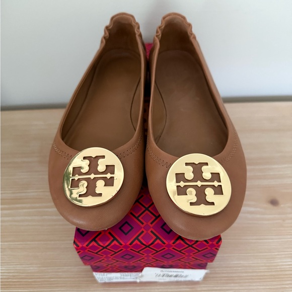Tory Burch Reva Travel Ballet Flats - Picture 1 of 10
